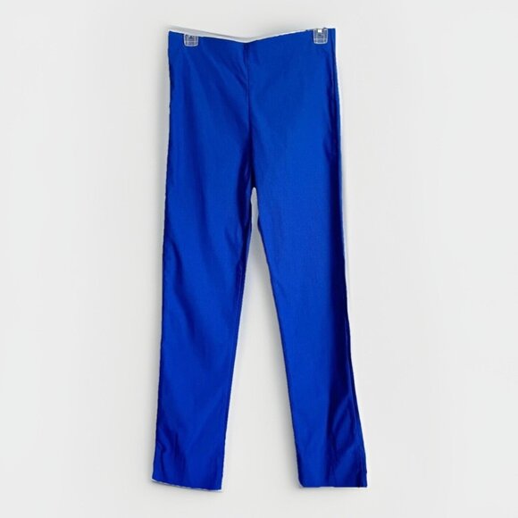 Gretchen Scott Paeqso Gripe Less Pant Azure Blue Size Small Pull On Stretchy - Picture 1 of 8